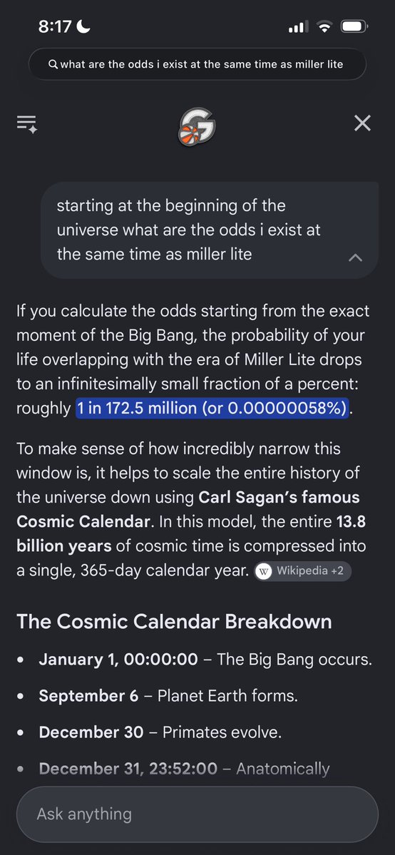 BlokeGriffin's tweet photo. When you beat these kind of odds you can’t take any days for granted #MillerTime #blessed https://t.co/mhQMmoAgPu