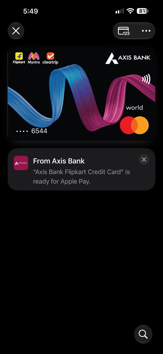 heylokesh_'s tweet photo. Finally Apply Pay live in india 🥳🎉

Now with Axis Cards 

#applepay #india https://t.co/HZK73fFGlB