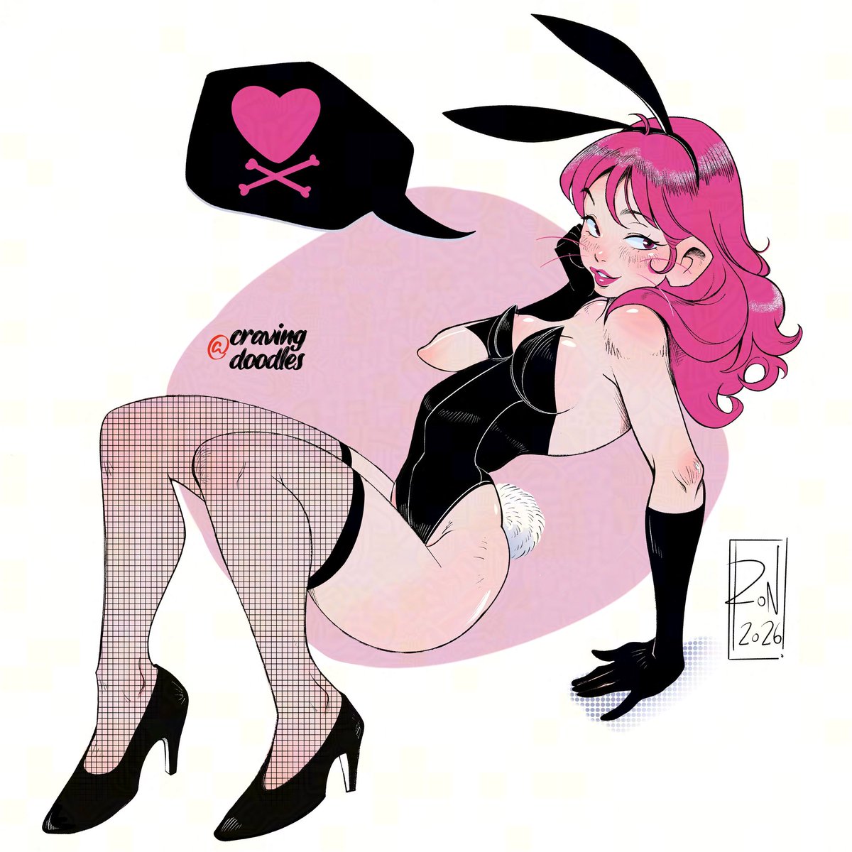 Craving_Doodles's tweet photo. Poison bunny 🐰💗
She looks sweet. She is not.

Full uncensored + high-res on Patreon 🔥 https://t.co/2w4alSF8DE