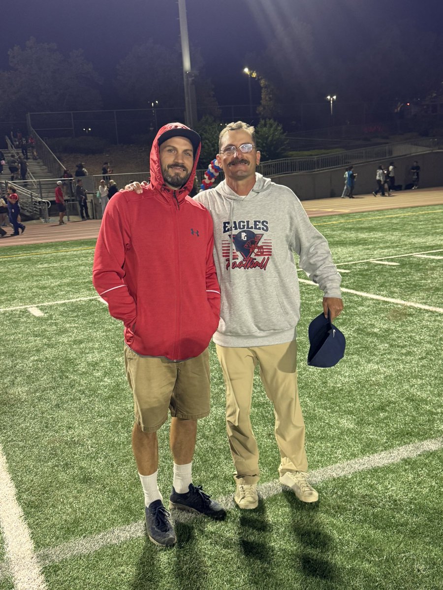 PGEaglesFB's tweet photo. Wishing our Fearless Leader the happiest Birthday EVER today!!!

Enjoy it, Coach Cole! 

#PGEaglesFB #football #HappyBirthday https://t.co/XfJ1WUb5UX