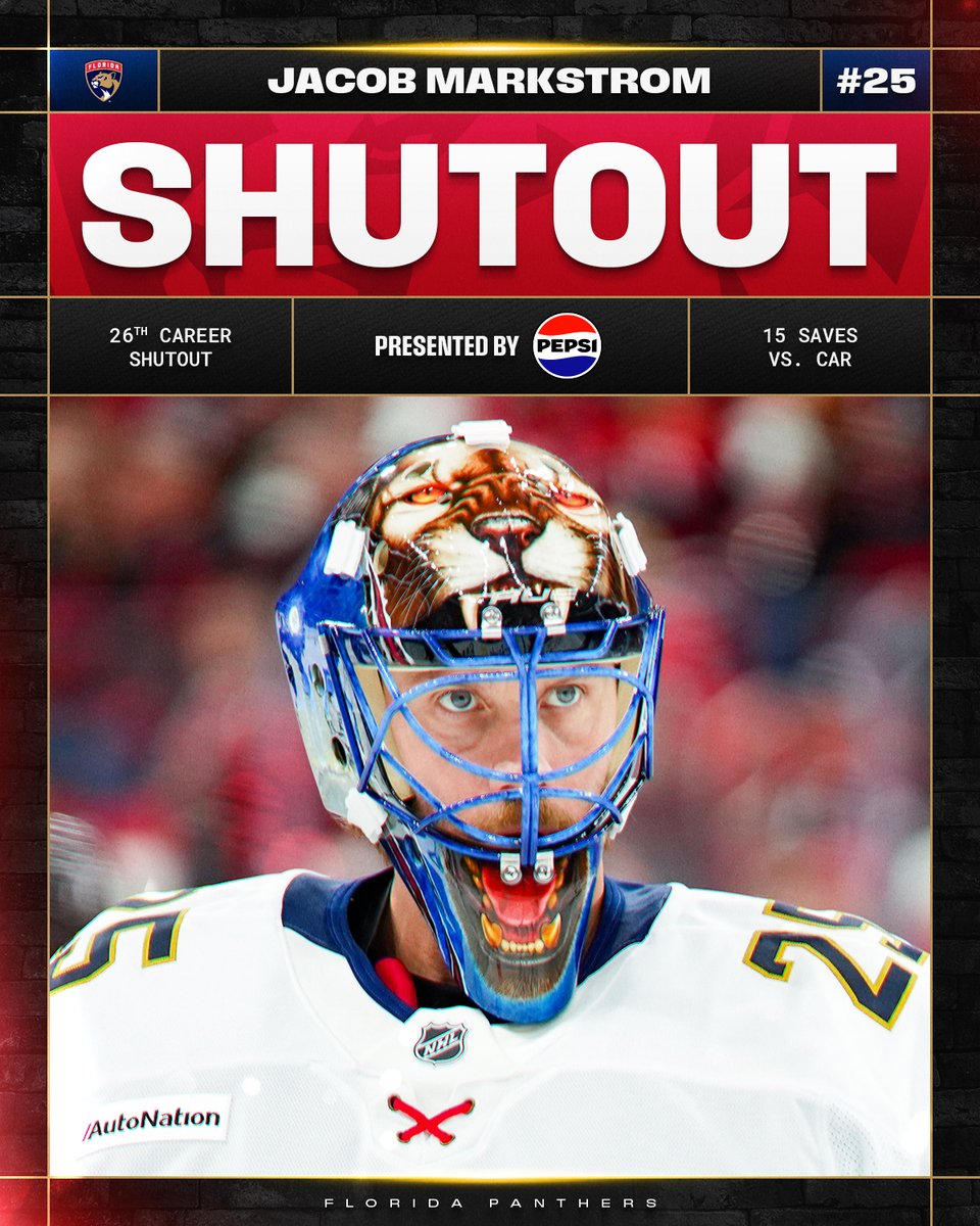 First game, first @​pepsi shutout of the season for Jacob Markstrom! 😼 #NHLFaceOff 
 [📷](https://pbs.twimg.com/media/HTbJDRRboAARIsb.jpg) https://pbs.twimg.co