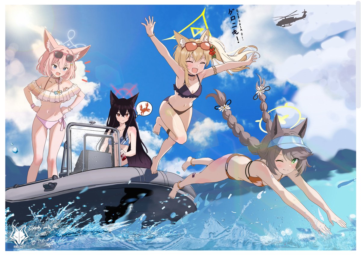 melissa_hv2's tweet photo. Specially made for @Ozisfumo 
Thank you for your commission!

#ブルーアーカイブ #天神山オトギ #高倉クルミ #takakurakurumi #tenjinyamaotogi #ShichidoYukino #yoshinoNiko #七度ユキノ https://t.co/PpzXzB1530