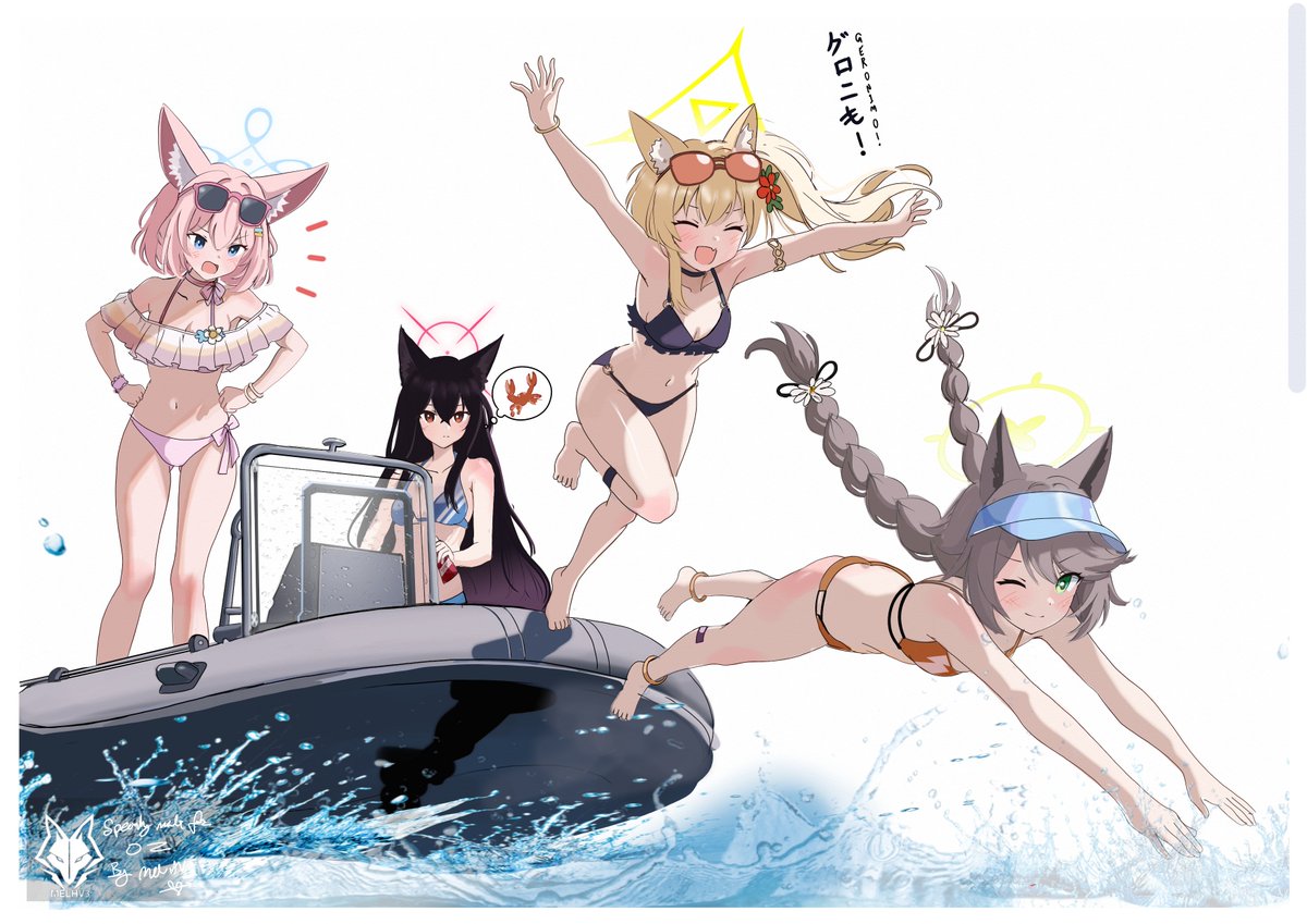 melissa_hv2's tweet photo. Specially made for @Ozisfumo 
Thank you for your commission!

#ブルーアーカイブ #天神山オトギ #高倉クルミ #takakurakurumi #tenjinyamaotogi #ShichidoYukino #yoshinoNiko #七度ユキノ https://t.co/PpzXzB1530