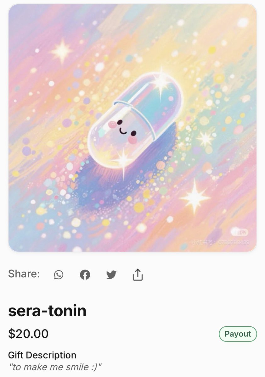 paysera_'s tweet photo. sera-tonin (noun): a gift for no reason other than to make me smile :) https://t.co/a0iaHQpDF8
