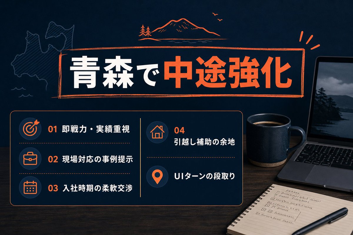5elsacareer's tweet photo. Web東奥の見出しでは、青森県内で新卒採用が難しくなり、
中途人材の需要が高まっている。
対象は県内企業、テーマは経済・産業。

背景として、
下半期入りで10月入社に向けた採用の詰めと
来春の新卒計画が固まる9月末（今日は9月29日）に、
欠員補充や事業継続の即戦力ニーズが前倒しで出やすい。

影響は、青森・東北で転職を考える営業・技術職に直撃。

選考は「即戦力」寄りで実績重視、
現場対応力や導入・保守の具体例の評価比重が上がる可能性。

人材確保に苦戦する企業ほど、
入社時期の柔軟化や引越し補助など交渉余地が生まれる余地。

U/Iターン検討なら、現地面接の段取りや住宅・移住支援の有無も条件に入る。

私の2回目の転職はスカウト経由で2か月、応募5社・内定1社。地方案件は選考スピードが上がる局面があったのが印象に残っている。 

https://t.co/DQUZp2FYOj