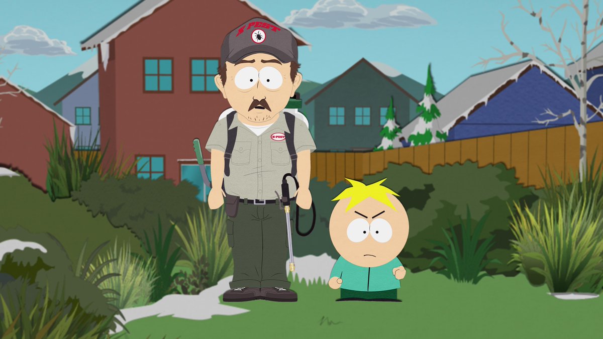 SouthPark's tweet photo. Butters is unhappy with the data centers that the billionaires are building in our backyards. 

An all-new episode of South America premieres tonight on Comedy Central at 10/9c and streaming next day on Paramount +. https://t.co/5NbS1rVmi5