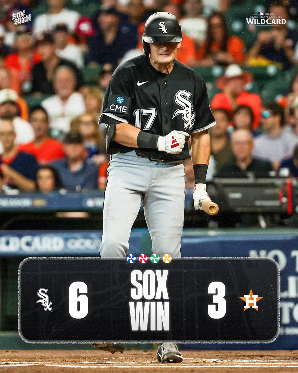 SoxOn35th's tweet photo. 1-0 https://t.co/7VN9O52cRx