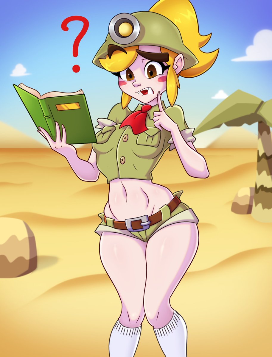 Freak_Domain_'s tweet photo. Poor Goombella is lost. Can you look after her for me...?

#papermario #mario #goombella #goomba #gaming #pinup https://t.co/Fmbt374zk4