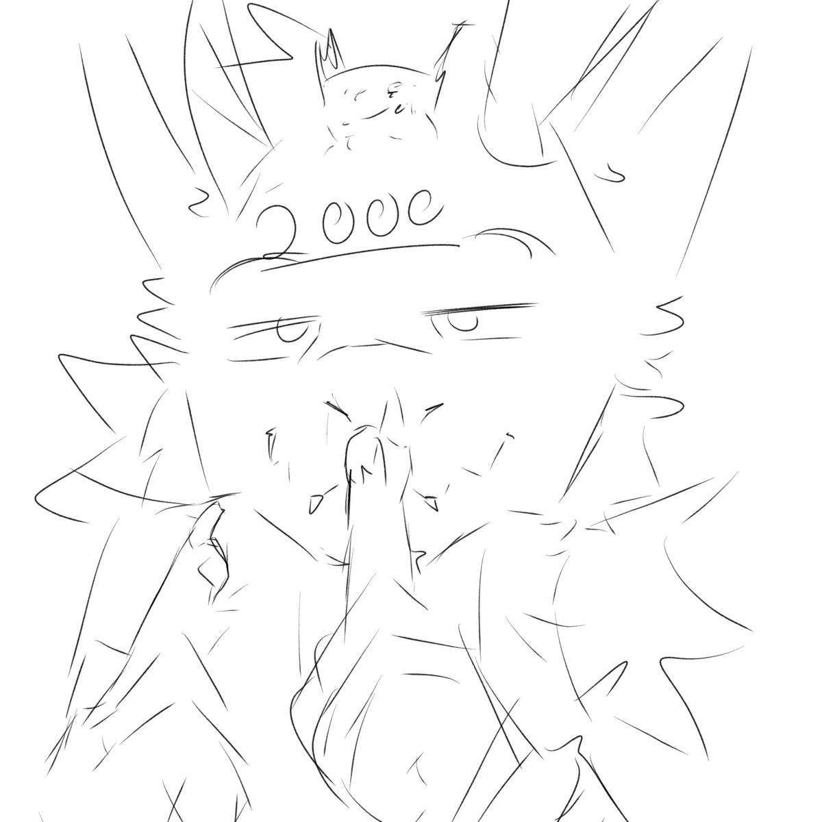 Ashenfluff_'s tweet photo. Drew my derg with a shitty cut and he is mewing 

Anyways 2000 followers raffle

Comment below something silly, follow, and repost for a free commission slot!

(1 winner per 30 rounded up) https://t.co/Gw9kmeoG7S