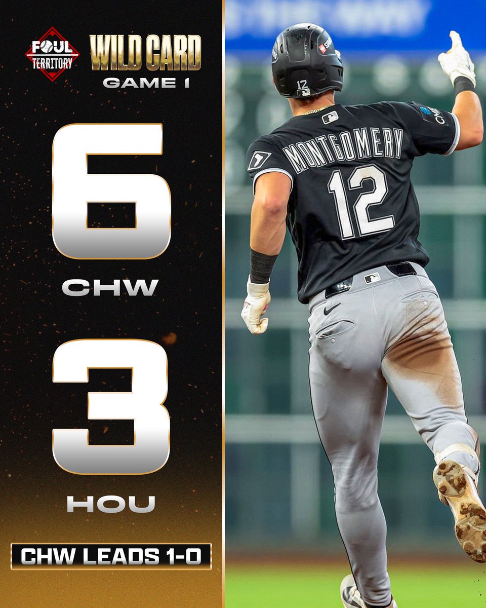 FoulTerritoryTV's tweet photo. The White Sox take Game 1!

@AJPierzynski12 and @ScottBraun are LIVE with instant reaction!

Watch: https://t.co/aMTr9OH7mi https://t.co/aIo1UmeQqF