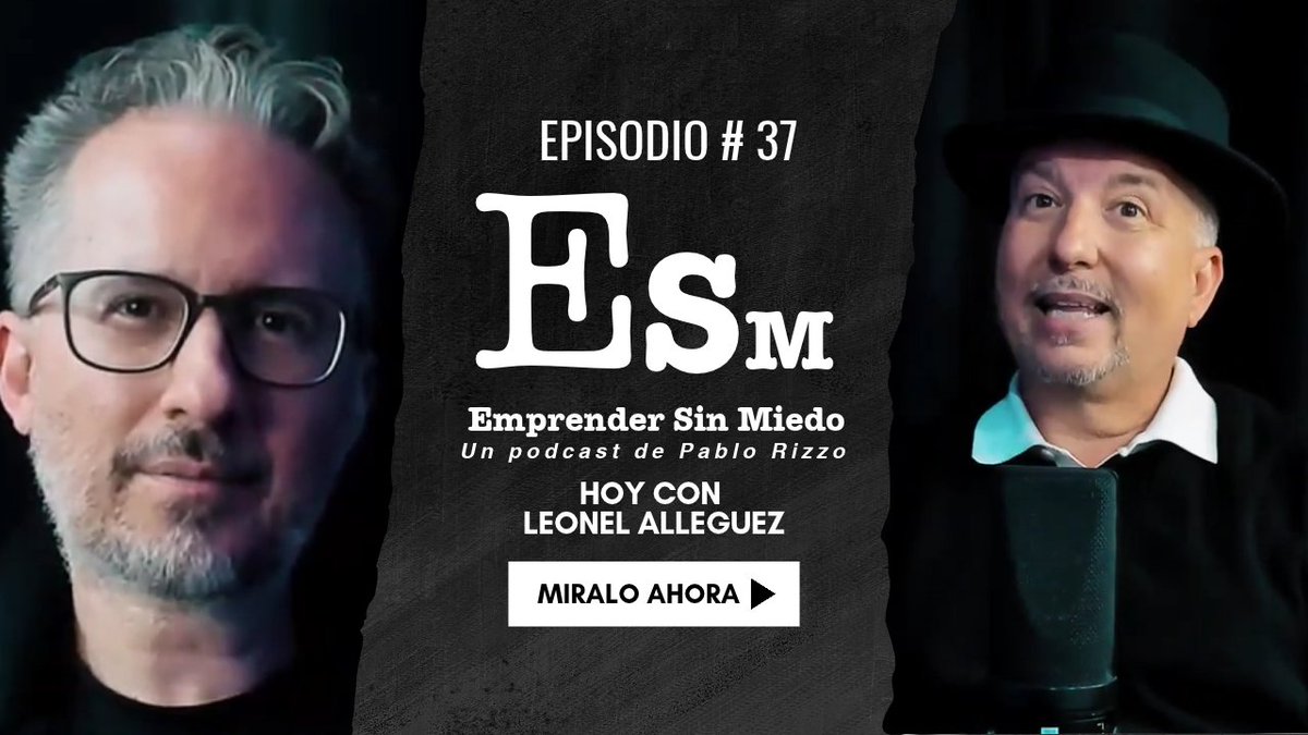 Cromaclic1's tweet photo. ¡NO TE LO PIERDAS! 😎

Hoy 20:00, #EmprenderSinMiedo con @Pablojrizzo  estará como invitado el cantante Joel Alleguez 

Ingresa aquí ▶️ https://t.co/NtwEyowdCG

#MentalidadEmprendedora #Podcast #PabloRizzo https://t.co/dWKG3411ix