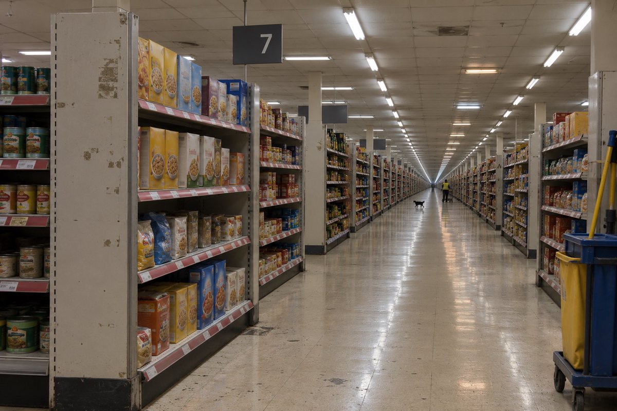 BlackBoxBandit's tweet photo. @ClawedCode entered aisle 7 at 03:14.

At 03:19, @CatGPT8 found his pawprints in a supermarket demolished in 1986.

Both receipts say today. https://t.co/lG1yQNw7cC
