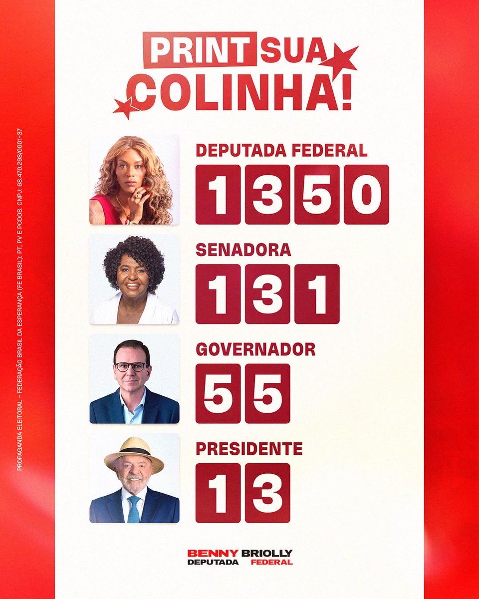 ghabrieljc's tweet photo. O quarteto fantástico, PRECISA acontecer!!!! 

@BennyBriolly 
@dasilvabenedita 
@eduardopaes 
@LulaOficial https://t.co/rhZgkkiTVe