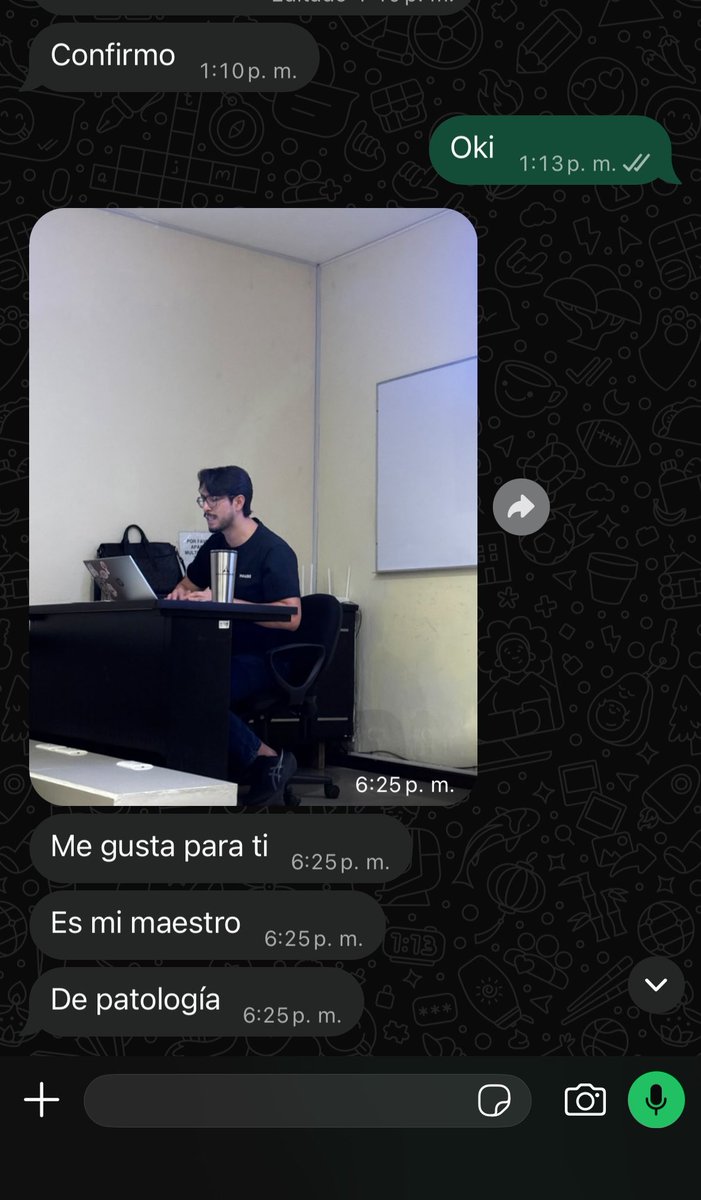 nayemz20's tweet photo. Pero no veo un “amiga ya le pasé tu ig “  😔😔 https://t.co/aon5JhgJ7X