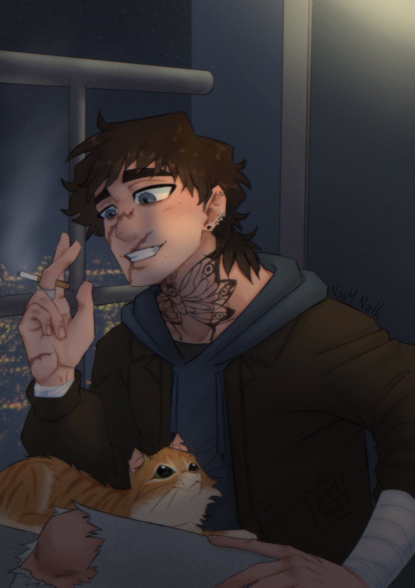 noom_nath's tweet photo. Zack my boy... maybe someday I'll yap about him... he's a proxy and well, he's a bit crazy too 🤙🏻.... he misses his brother 
#proxyoc  #creepepastaoc https://t.co/I245JhhQvN