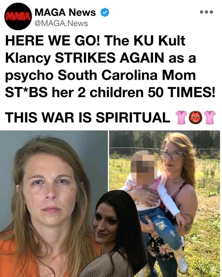 MaureenDodge13's tweet photo. A South Carolina mother who turned on her own children is not a metaphor and not a meme. It is the worst collapse a household can produce. Two kids who depended on her for safety met violence instead.

When the parent is the threat, the state is supposed to move faster than the https://t.co/kee2rlzd4M