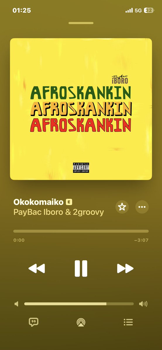 2grooovyy's tweet photo. AFROSKANKIN IS OUT ON ALL PLATFORMS AND I’M HAPPY TO BE A PART OF IT 💛 @LookatPayBac @blendzvibes https://t.co/3KUSRryR6c