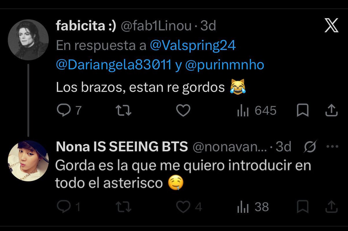 Bellabovz's tweet photo. @Kiyotakazz_ @nonavanthv @Javleyvv Si no te sexualizas, Entonces explica esto: 😡😡😡😡 https://t.co/ygiLiZ2zmh