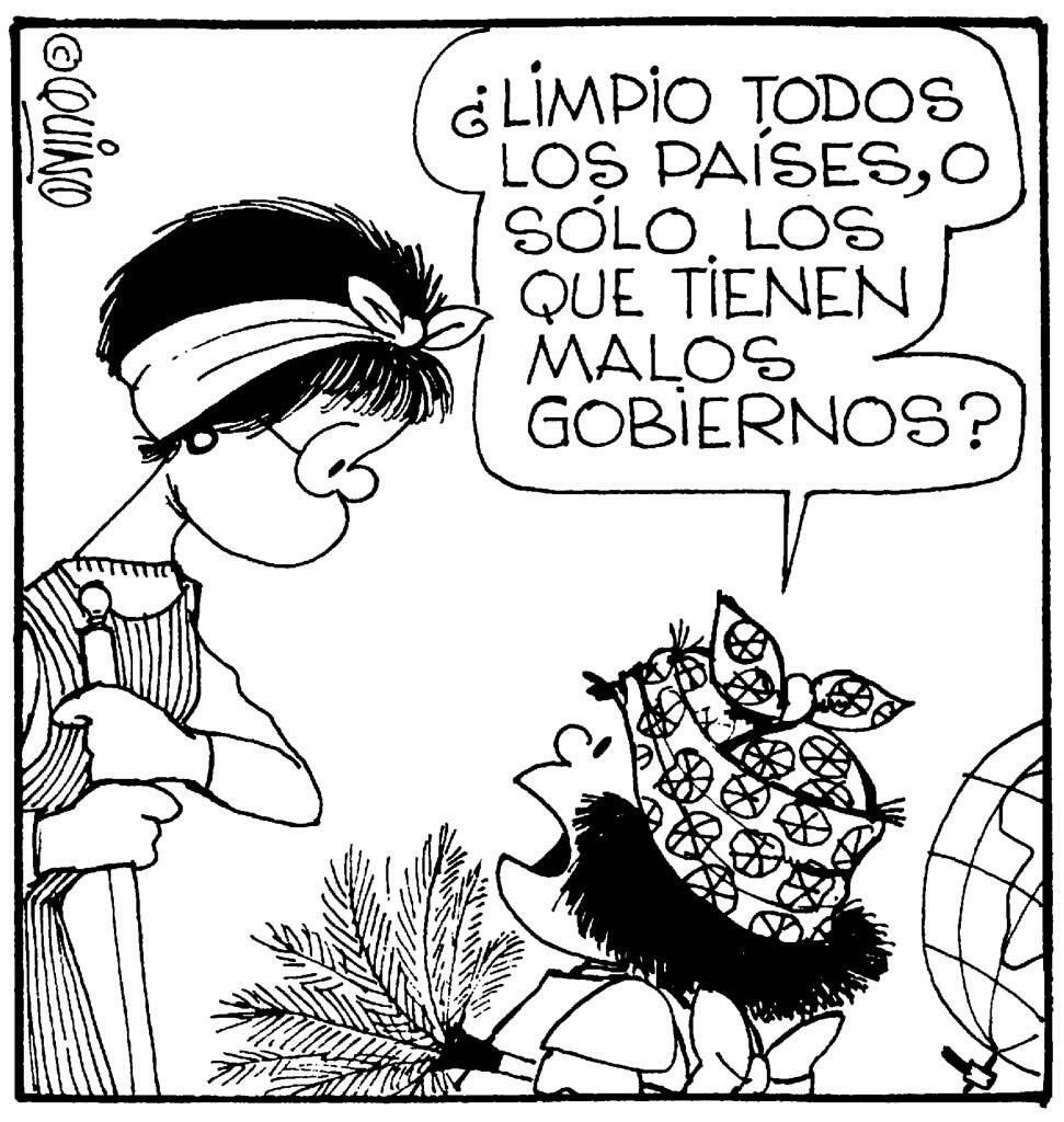 Nadinepink's tweet photo. «El 29 de septiembre de 1964 debutó Mafalda, la historieta de Quino que marcó la cultura latinoamericana».

Mafalda sigue vigente porque la humanidad sigue cometiendo los mismos errores. https://t.co/yMDAwLI6ER