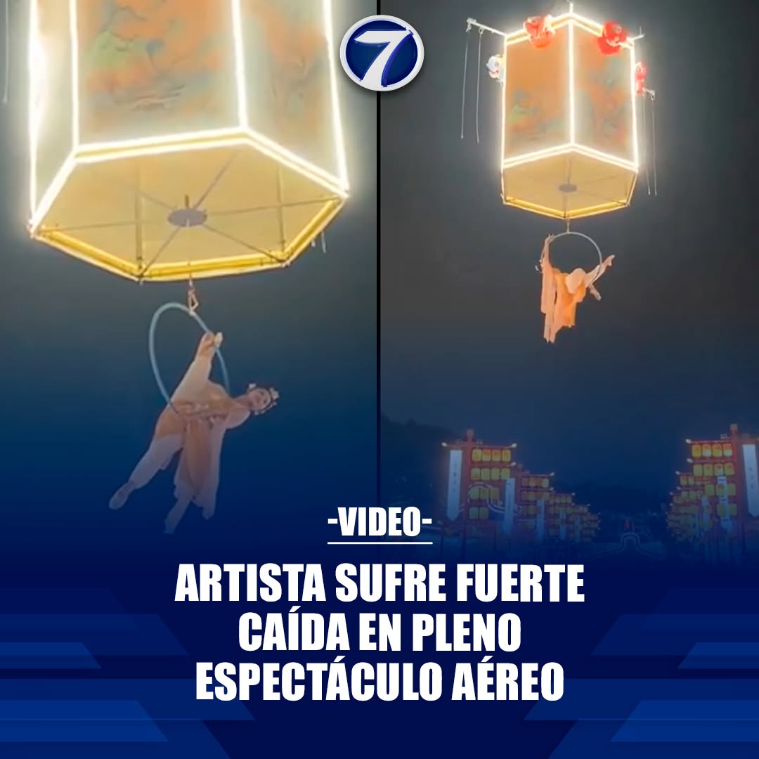 Noti7Guatemala's tweet photo. https://t.co/pxAi5wAV5U ⬅🚨 #Artista sufre una caída en pleno #espectáculo aéreo (VIDEO) https://t.co/3zzlXucivd