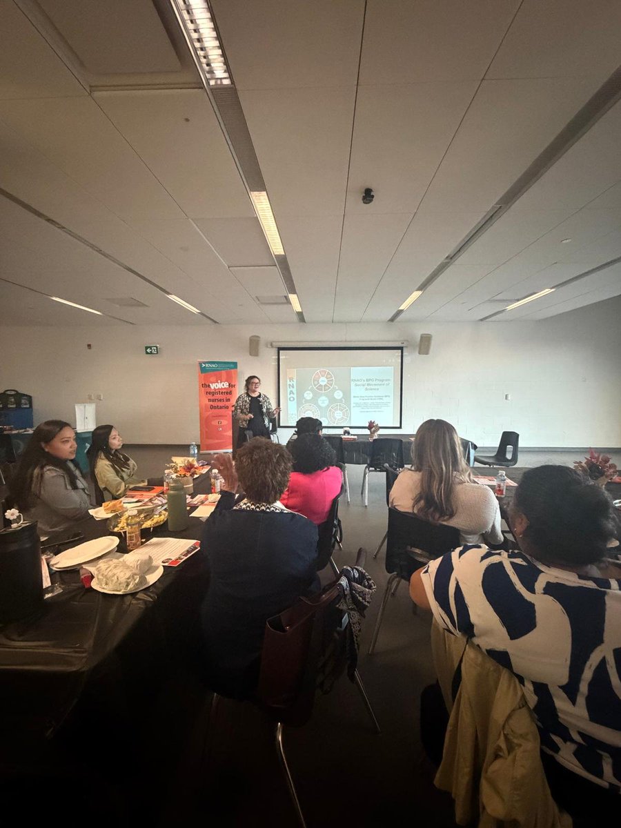 DorisGrinspun's tweet photo. THANKS @yoon_jenni28861 for a terrific conversation with members during #FallTour2026

@RNAO we speak for #health and we speak for #Nursing https://t.co/5eZs5ROcEc