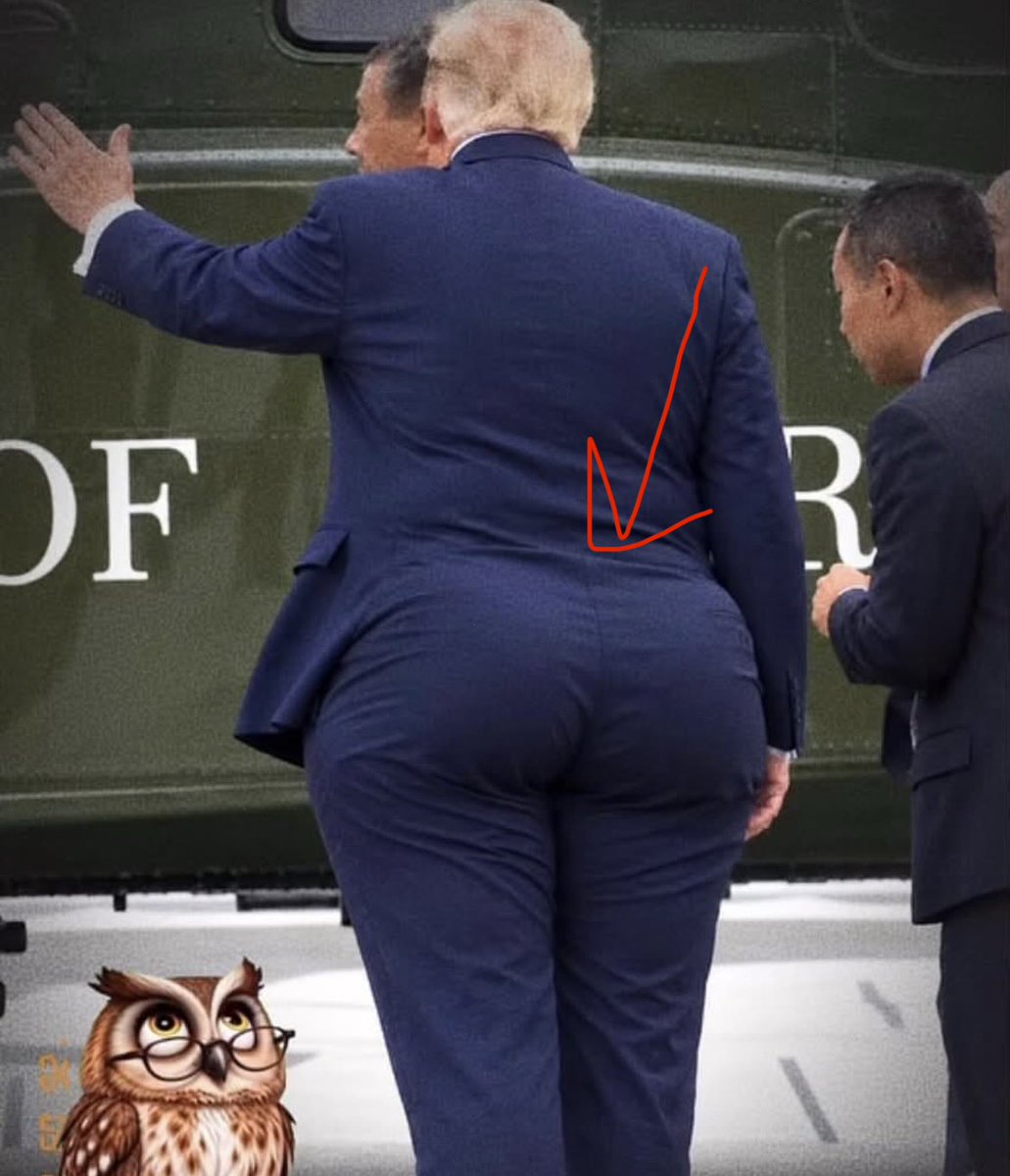 saymayse's tweet photo. Joe Biden doesn’t have a giant bulge on his backside, just sayin’ https://t.co/SG9PlepuRx