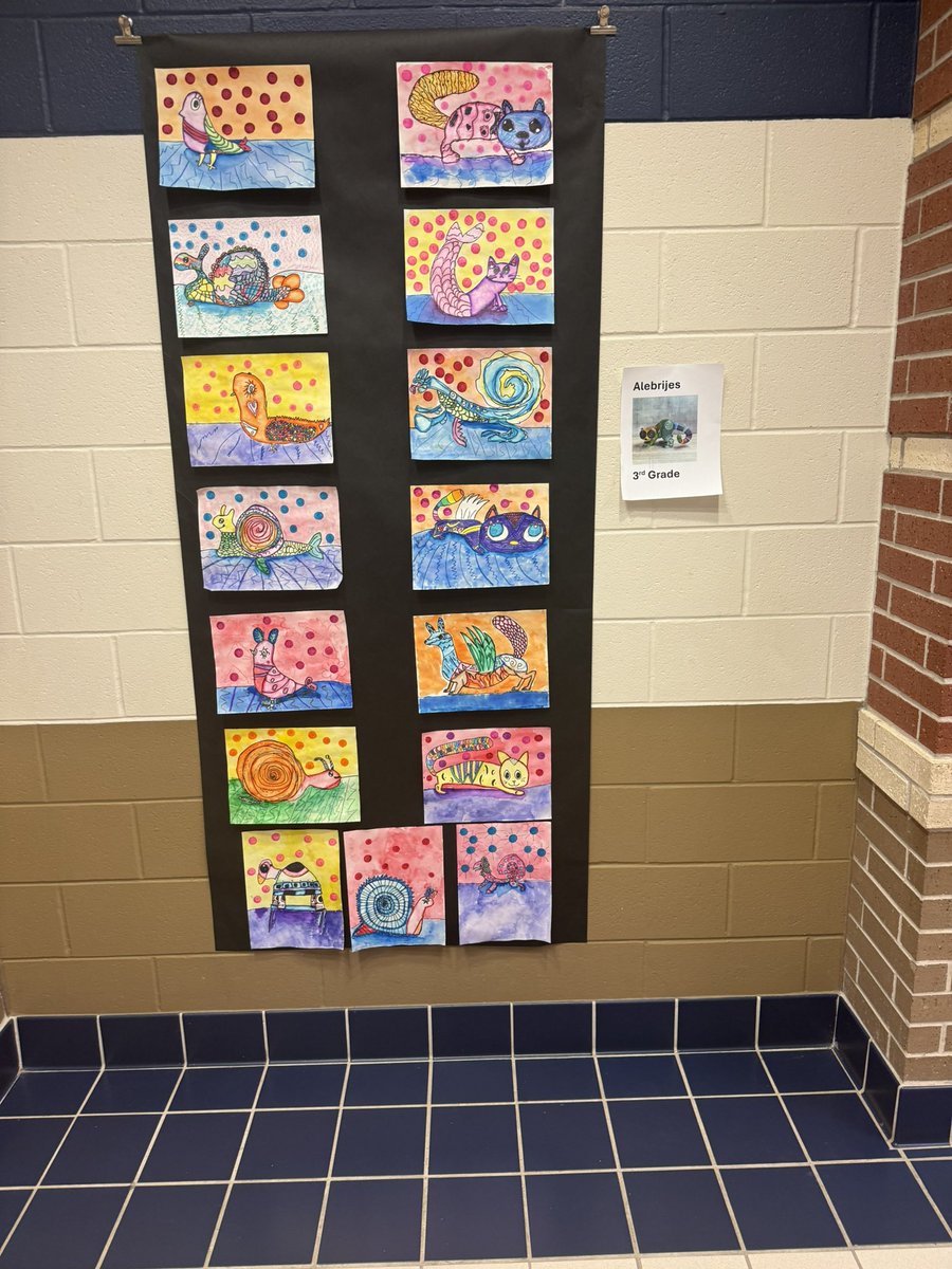 KWilliamsDLD's tweet photo. When creativity fills the halls, learning becomes visible beyond the classroom. From student masterpieces to colorful displays throughout the campus, art creates a sense of pride, belonging, and inspiration.#LetsgoNorthgate๐๐ฝ #MovingForwardwithPurpose https://t.co/bA5p2KlXeb