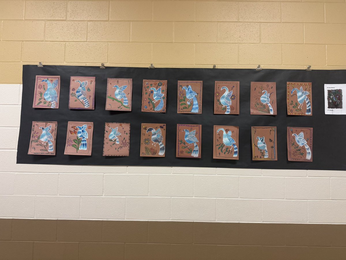 KWilliamsDLD's tweet photo. When creativity fills the halls, learning becomes visible beyond the classroom. From student masterpieces to colorful displays throughout the campus, art creates a sense of pride, belonging, and inspiration.#LetsgoNorthgate๐๐ฝ #MovingForwardwithPurpose https://t.co/bA5p2KlXeb
