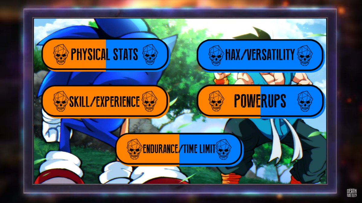OmniVERSUS39's tweet photo. if we got goku vs sonic instead.. this probably.. https://t.co/EzMau5Ddte