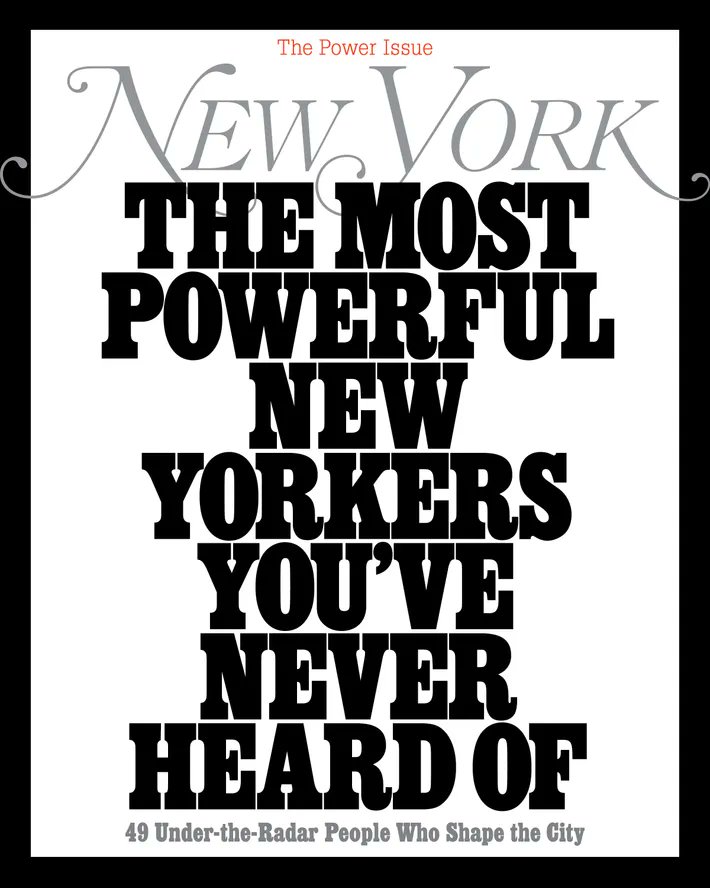 avitalrachel's tweet photo. We got an early taste of New York Magazine's new direction in the days after 10/7.

In September 2023, we got a call: my husband @BenZevG would be featured in @NYMag's list of the most powerful New Yorkers. A (lovely) reporter interviewed multiple people about our synagogue. Mark Peterson came to take pictures of services right after Yom Kippur. The piece was filed.

Then came 10/7. That Friday, we got another call. He'd been cut. "Editors got spooked," we were told.

This was a little story about a shul drawing young Jews back to faith. It had nothing to do with the Middle East. Overnight, New York Jews like us -- Orthodox, deeply connected to our ancestral homeland -- had become untouchable. It was chilling. I sensed, in that moment, that this would be the beginning of Jews being pushed out of cultural institutions, and eventually, erased.

So if you ever wondered why that list had 49 names instead of 50, now you know. They cut the rabbi.