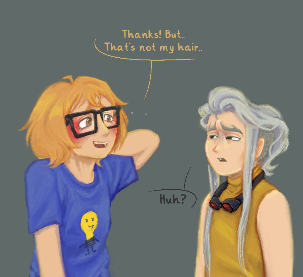 BoredAnimeKid's tweet photo. "I have a ♥ head!"
They wasn't lying...
I head cannon that they look like this bald
#faa #factattack #factattackadventures #fanart #facty #factattackfanart #faafanart https://t.co/1YfPJPZ9jI
