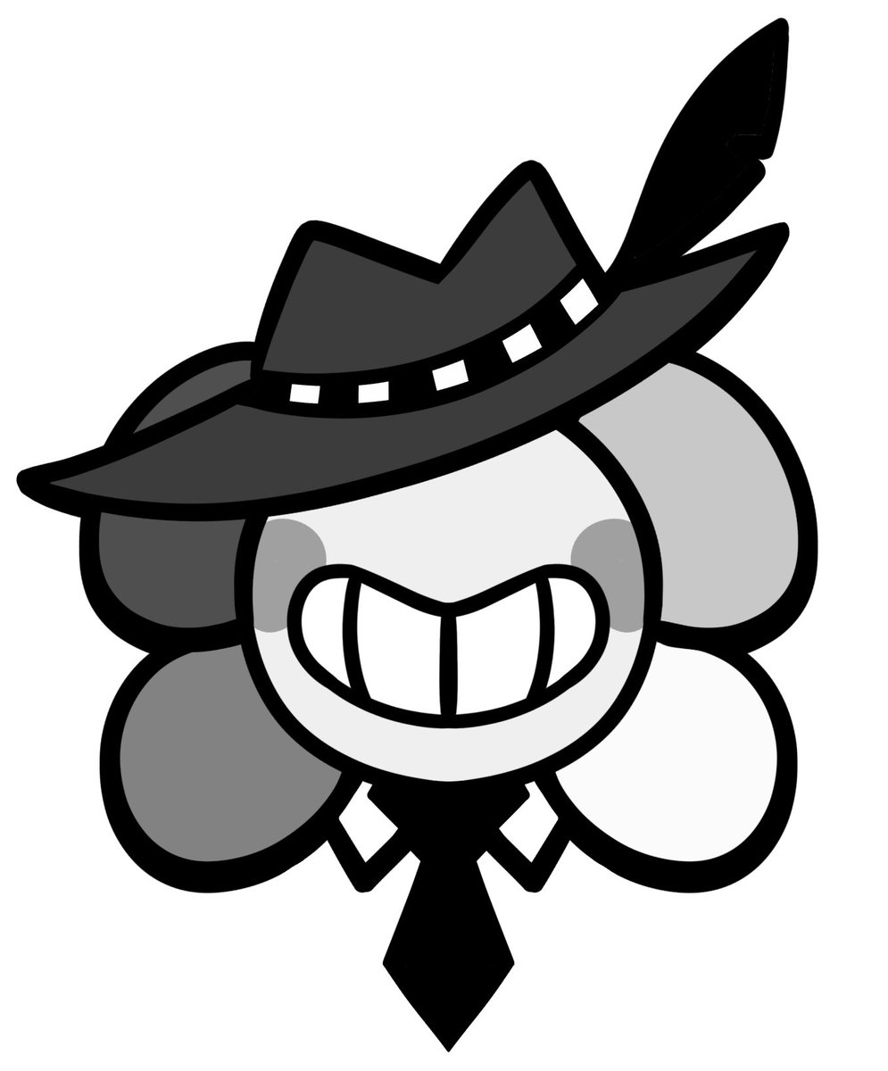 pivoky's tweet photo. the dandy icon thingy,, it was fun to mess around w vector layers on ibis ngl https://t.co/izjXyFswLH