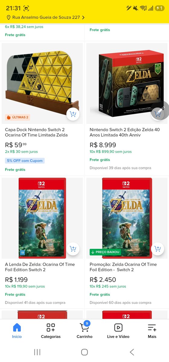 omibranco's tweet photo. Cara, isso dói  e é um total desrespeito com os fãs... cadê o time do @MercadoLivre @NintendoAmerica  que não  vê  isso... situação complicada! 
#ocarinaoftime #zelda #nintendo https://t.co/h1d4EgyELY