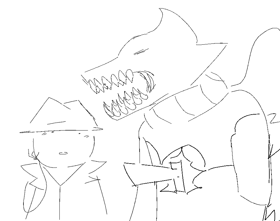 bandodium's tweet photo. i like drawing teeth https://t.co/ezUumFz0gB