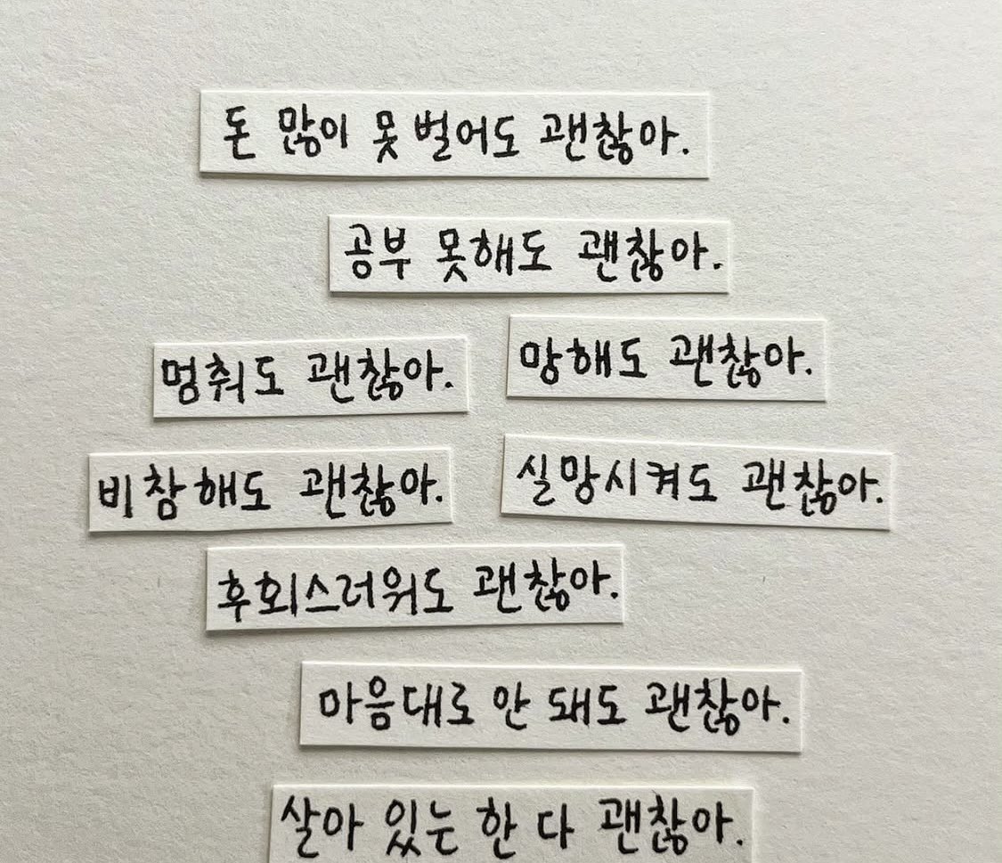 _ddxlog's tweet photo. 살아 있는 한 다 괜찮아. https://t.co/vabo9QGWgQ