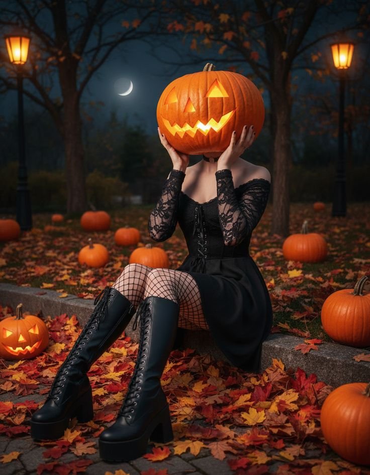 JayDzey's tweet photo. Just a little pumpkin girl waiting for Halloween… 🎃🌙 Are you ready yet? 👻
#Helloween #ENVtuber #VTuber #pumpkin https://t.co/y4wAT3DUwh