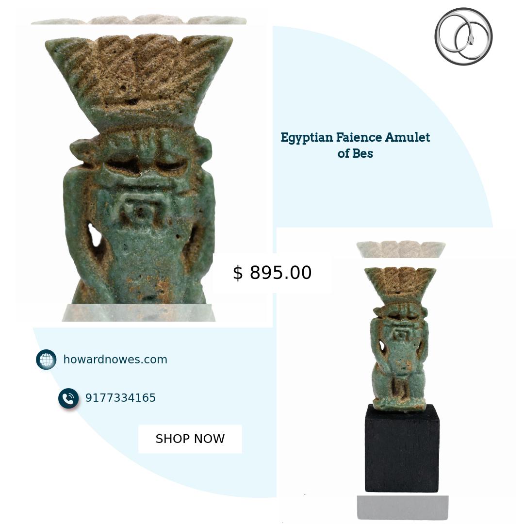 HNowes's tweet photo. #ancient #artifacts Egyptian Faience Amulet of Bes https://t.co/6sAVLarjlB