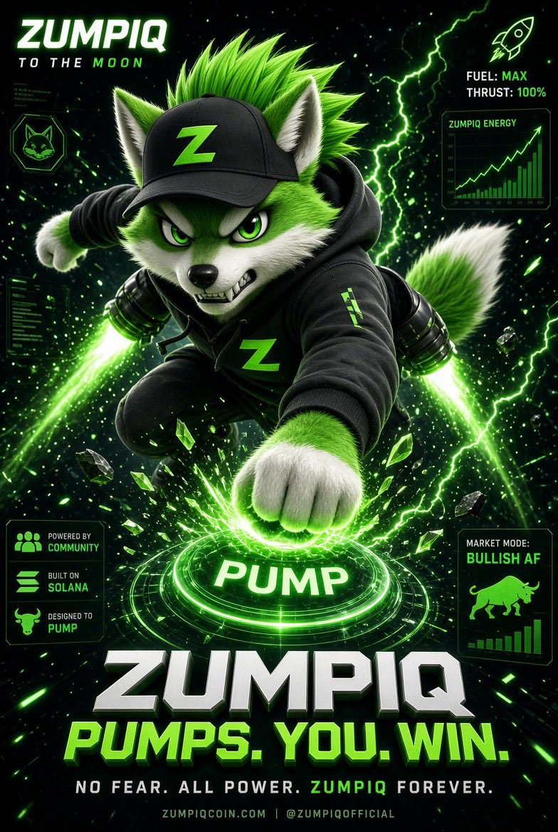 Zumpiqcoin's tweet photo. Big community.
Patient hands.
Long game.
$ZUMPIQ.
#ZUMPIQ #JumpNow 🐾 https://t.co/yw2bYjWSMr