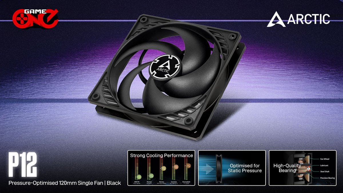 gameoneph's tweet photo. Keep your PC cool with the Arctic P12 120mm Case Fan, featuring efficient airflow and quiet cooling.
πShop Now: https://t.co/I9VICElxSy
#ARCTIC #ARCTICP12 #P12Fan #PCCaseFan #120mmFan #PCCooling #PCFans #PCBuild #GamingSetup #GameOnePH https://t.co/12Q8ooEMIZ