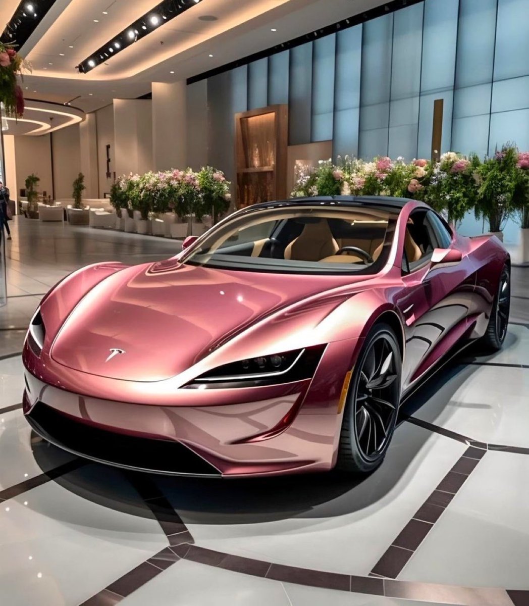 ariva53's tweet photo. Okay here's the deal I just ordered 10 NEW 2027 Rose Gold Tesla Roadsters

I will be giving all of these away to followers tomorrow at 9pm PST!  

Like and comment to be entered into the raffle https://t.co/5rtsKGphQt