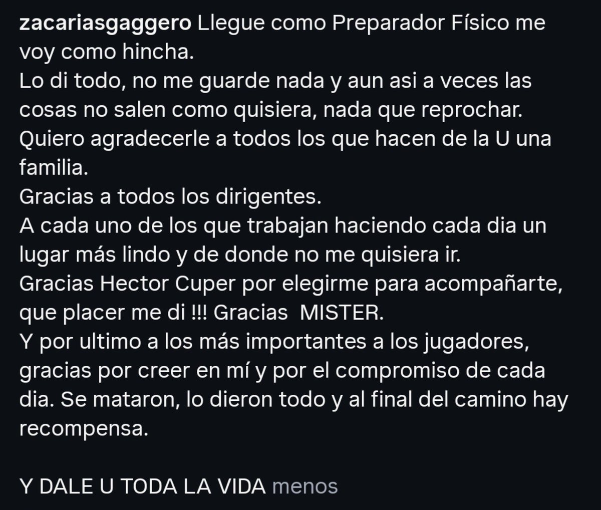 ErrorArbitralTR's tweet photo. Es increíble como ABSOLUTAMENTE TODOS los que llegan a Universitario terminan ENAMORADOS del club crema. Esto no pasa con ningún otro equipo peruano.

Sean entrenadores, jugadores o hasta preparadores físicos todos se vuelven hinchas cremas. Lo que tiene ser el más grande del Perú, supongo.
