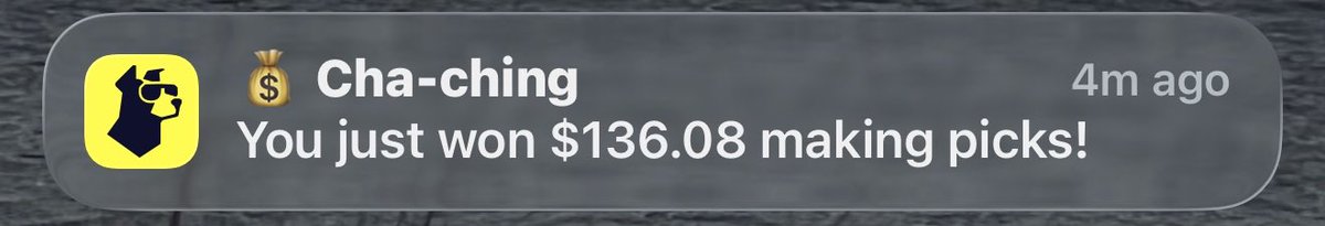 BigHead843's tweet photo. Easy cash, thank you to @ASwaim3 give him a follow https://t.co/BCQmhljdNw