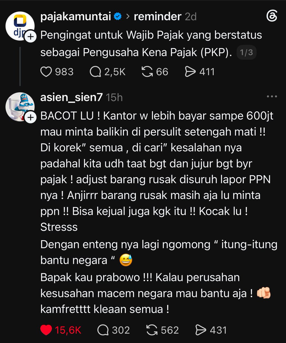 sultanfrozen's tweet photo. Lebih bayar buat pengusaha itu haram dilakukan ya guys... kata orang konsultan pajak itu sendiri🙏🏻 https://t.co/MBAB3lQNQE