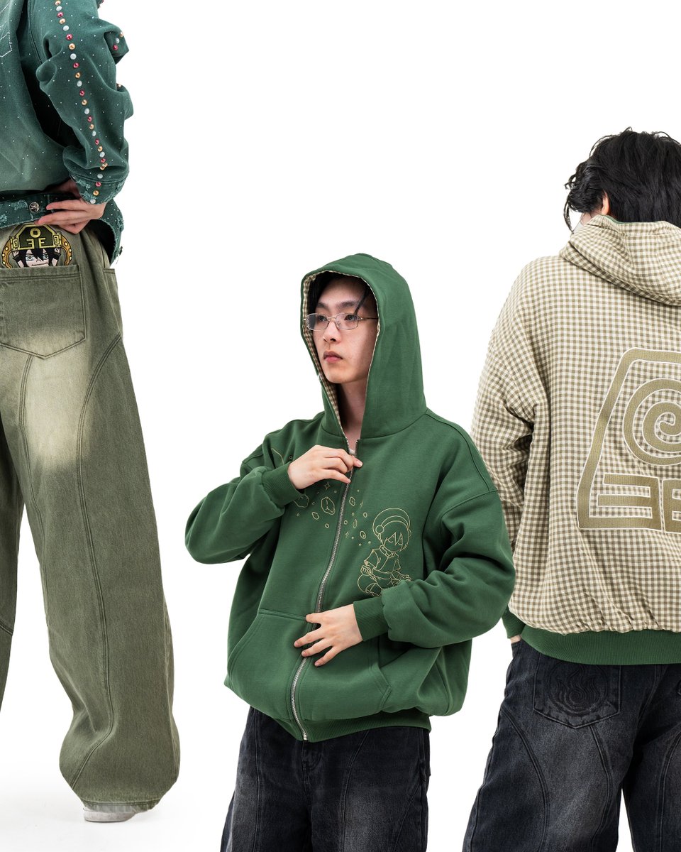 AvatarverseTV's tweet photo. First Look at the Toph Beifong's Hoodie and Jeans from the Neptun x Avatar: The Last Airbender collaboration.

The collection officially drops on October 18. https://t.co/G8vWxTUrUY