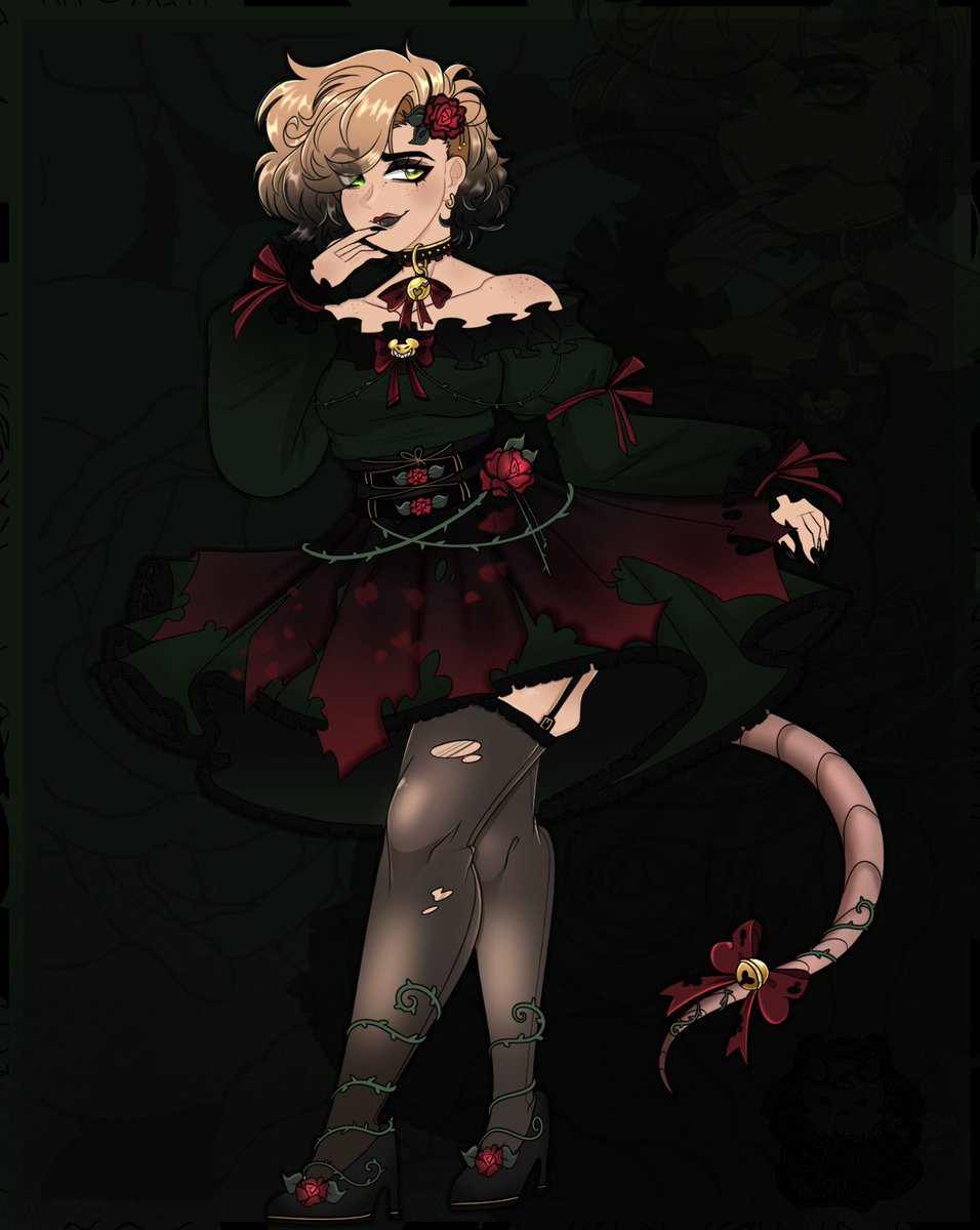 SkvllCryptik's tweet photo. Halloween illustration for @TBMousI! Go check out their streams too. Heard the TB stands for Tuberculosis. What a strange mouse 🤭 https://t.co/RG5YGKKF7n