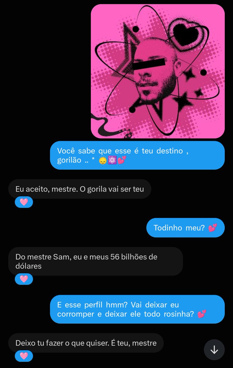 atomicsmasher's tweet photo. ㅤ
Palavras  que  encantam! @GORILLADILDO  .. *  🥴💕
ㅤ https://t.co/vXfDbcLgsG