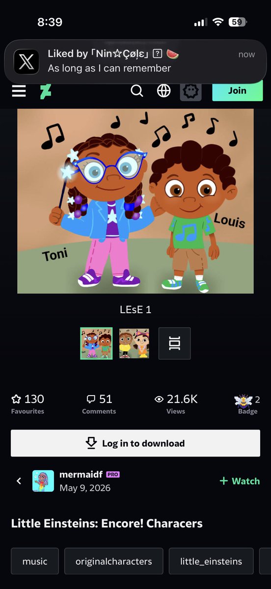 SadieBy81859's tweet photo. actual good little Einsteins stuff on deviantart a reboot like this would be so tea https://t.co/NhaSmBxNAP