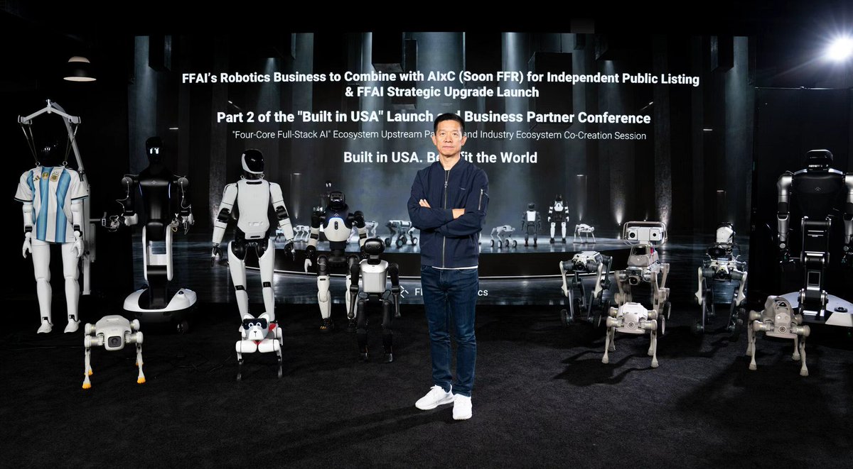 Roboshare_FFR's tweet photo. FFR fam, a quick recap alongside the Apollo-section visuals 🤖 The milestone to understand: FF’s robotics business is proposed to combine with Nasdaq-listed AIxC at an approximately $200 million market-based valuation🧵👇 https://t.co/7MbALOiO1k