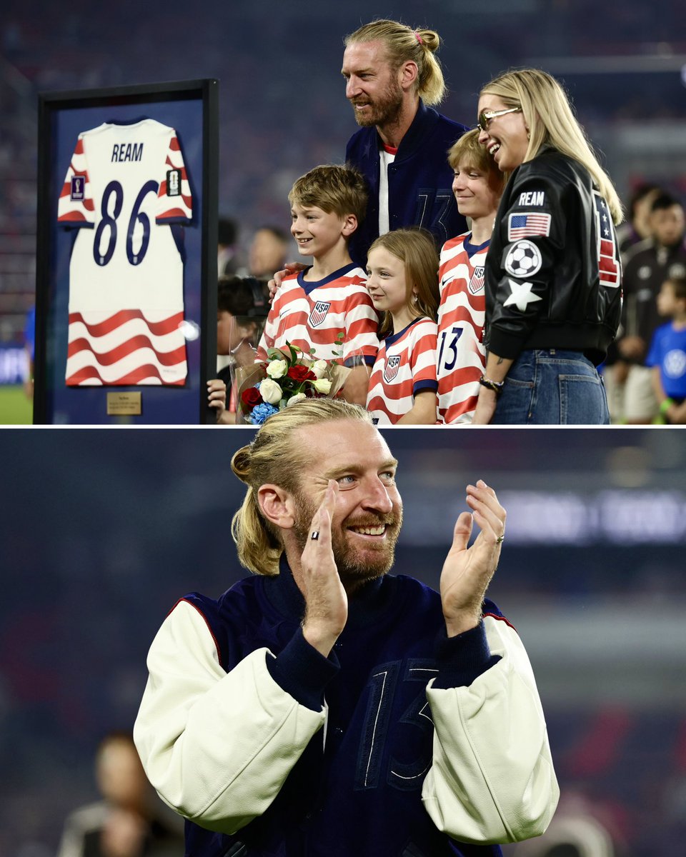 Our guy Tim Ream being honored in his hometown for an incredible @​USMNT career. Well deserved. 🇺🇸👏 
 [📷](https://pbs.twimg.com/media/HTbNmVWWQAALj0P.jpg) h
