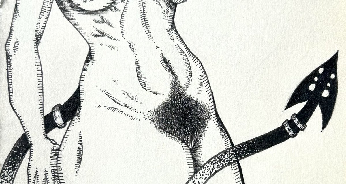 HLess_03's tweet photo. Bushes………….✨
#drawing #artist #nsfwdrawing #art #nsfwtwt #nsfw #oc #nude #illustration #characterdesign #eroticart #hairy https://t.co/e2yZVwdoxI